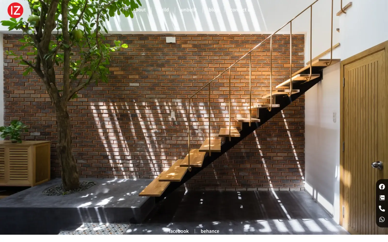 Izarch architectural design studio website